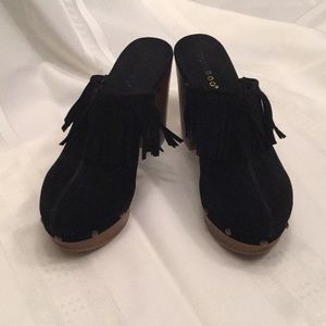 Suede-like Clogs